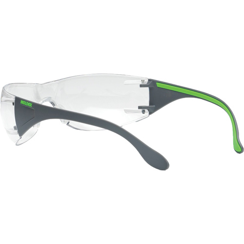 Adapt Lite Grey/Green Safety Glasses, Clear Lens, Anti-Fog/Anti-Scratch, ANSI Z87+/Meets/Exceeds CSA Z94.3 OSI Industrial Sales