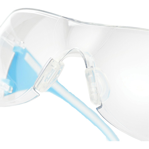 Lunettes de s&eacute;curit&eacute; bleu/blanc Adapt Lite, Lentille Transparent, Antibu&eacute;e/Anti-&eacute;gratignures, ANSI Z87+/R&eacute;pond ou surpasse la norme CSA Z94.3 OSI Industrial Sales