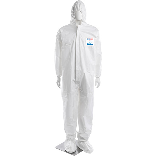CoverMe XP1800 Coverall, 3X-Large, White, Microporous OSI Industrial Sales