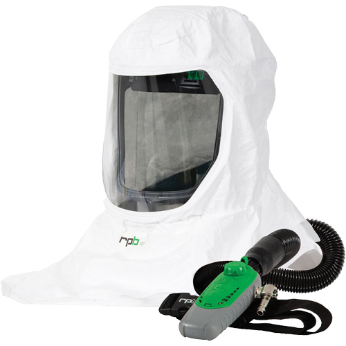 Respirateur T-Link avec casquette, tube de respiration & C40, Cagoule ample & visi&egrave;re OSI Industrial Sales