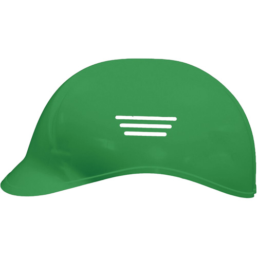 LIDGUARD&reg; Bump Cap with 4-Point Suspension, Pinlock Suspension, Green OSI Industrial Sales