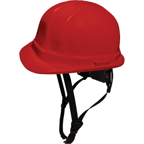 Casque de s&eacute;curit&eacute; de style casquette LIDGUARD avec mentonni&egrave;re, R&eacute;pond aux normes CSA type 1/CSA type 2, Suspension Rochet, Ventil&eacute; OSI Industrial Sales