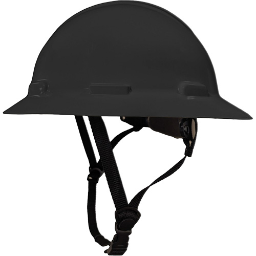 Casque de s&eacute;curit&eacute; &agrave; bordure compl&egrave;te LIDGUARD avec mentonni&egrave;re, R&eacute;pond aux normes CSA type 1, Suspension Rochet, Ventil&eacute; OSI Industrial Sales