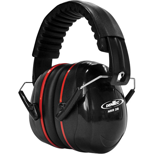 SEALTEC 500 Series Earmuff with Stainless Steel Dual Arms, Folding Headband, 26 dB NRR dB OSI Industrial Sales
