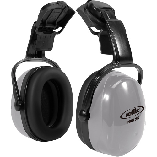 Cache-oreille di&eacute;lectrique en plastique de s&eacute;rie 600 SEALTEC avec bras doubles, Fixation pour casque, 24 dB NRR dB OSI Industrial Sales