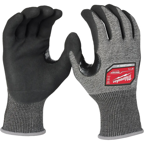 High-Dexterity Cut-Resistant Gloves, Large, 18 Gauge, Nitrile Coated, ANSI/ISEA 105 Level 4/EN 388 Level D OSI Industrial Sales