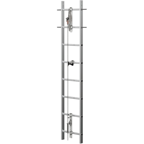 VI-Go&reg; Vertical Cable Ladder Safety System, Stainless Steel OSI Industrial Sales