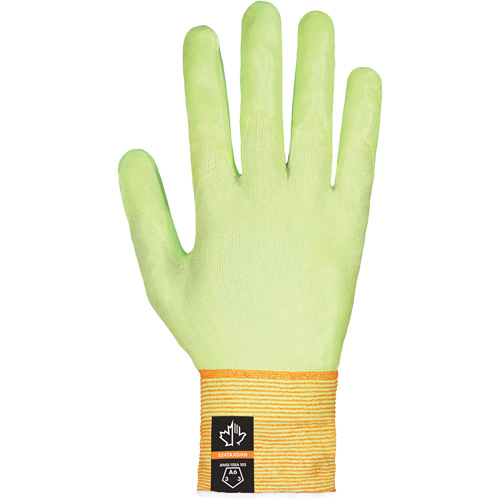 Gants ultra-fins haute visibilit&eacute; r&eacute;sistants &agrave; la coupe Dexterity Max, 12, Rev&ecirc;tement Mousse de nitrile, ASTM ANSI niveau A6 OSI Industrial Sales