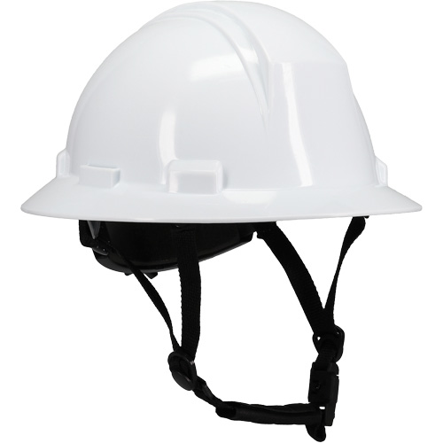 Kilimanjaro Full Brim Safety Helmet with HDPE Shell, Meets CSA Type 2, Ratchet Suspension, Non-Vented OSI Industrial Sales