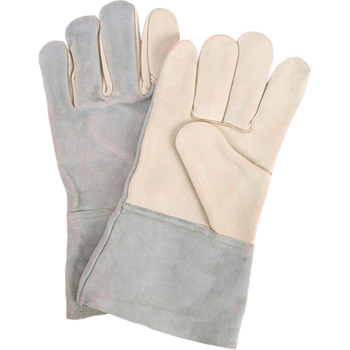 Standard-Duty Work Gloves, Large, Grain Cowhide Palm OSI Industrial Sales
