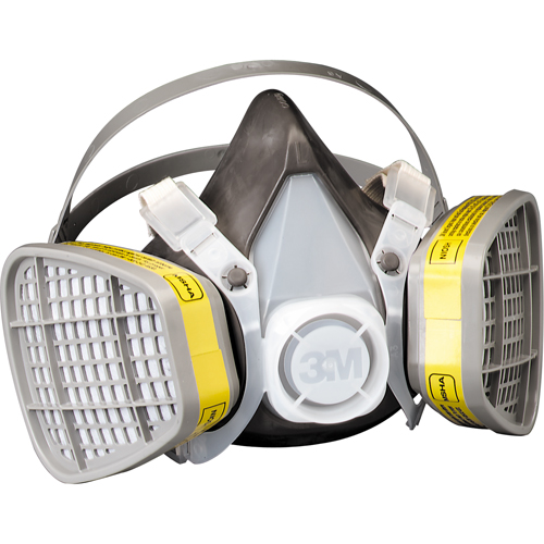 Respirateur pour vapeurs organiques/gaz acide, &eacute;lastom&egrave;re/Thermoplastique, Grand OSI Industrial Sales