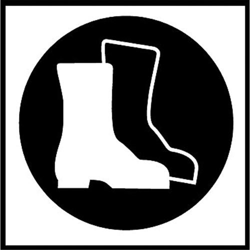 &eacute;tiquettes avec pictogramme Right to Know - Bottes, Vinyle, Feuille, 5/8" lo x 3/4" la OSI Industrial Sales