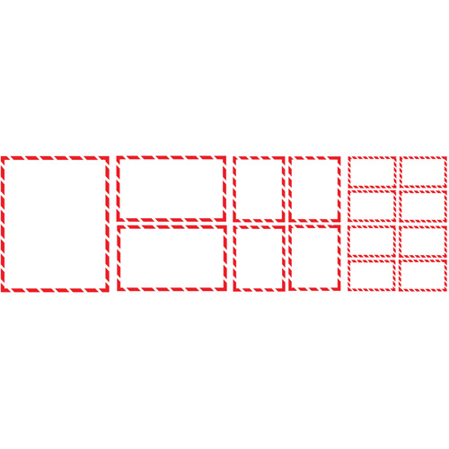 WHMIS Labels 200/Box, Vinyl, Roll, 4-3/4" L x 8-1/2" W OSI Industrial Sales