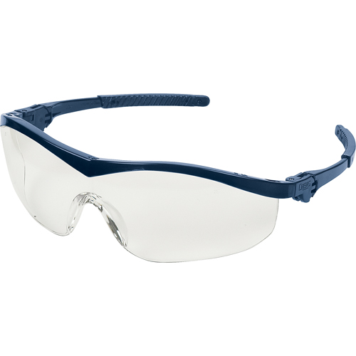 Storm&reg; Safety Glasses, Clear Lens, Anti-Scratch, ANSI Z87+ OSI Industrial Sales