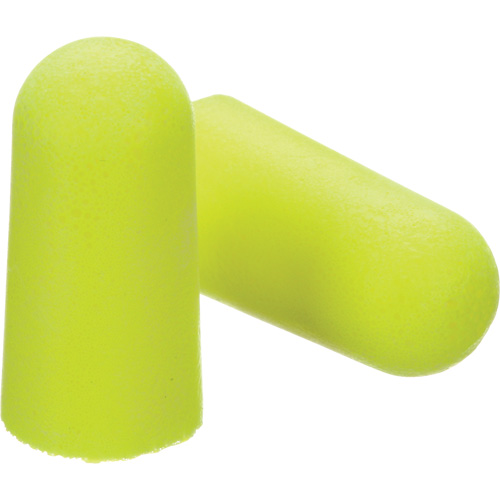 E-A-Rsoft Yellow Neon Earplugs, Bulk - Polybag OSI Industrial Sales
