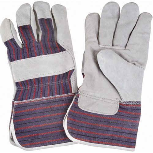 Rugged Fitters Gloves, Large, Split Cowhide Palm, Cotton Inner Lining OSI Industrial Sales
