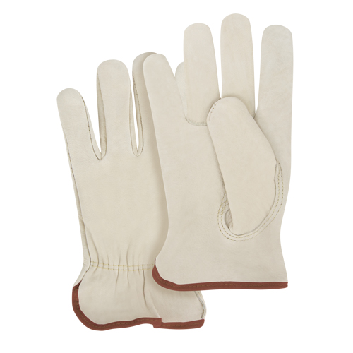 Close-Fit Driver's Gloves, Large, Grain Cowhide Palm OSI Industrial Sales