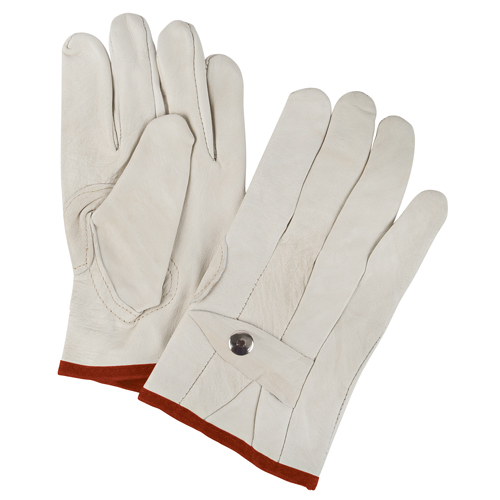 Gants de cordeur d'usage standard, Petit, Paume Cuir fleur de vache OSI Industrial Sales