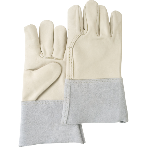 Standard-Duty Work Gloves, Large, Grain Cowhide Palm OSI Industrial Sales