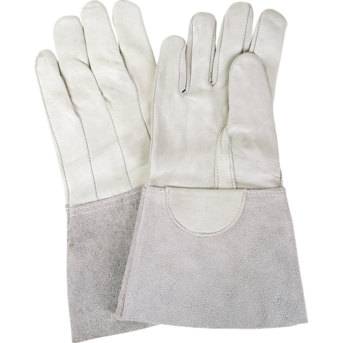 Gants de soudage &agrave; l'arc TIG, Cuir fleur de mouton, Taille Moyen OSI Industrial Sales