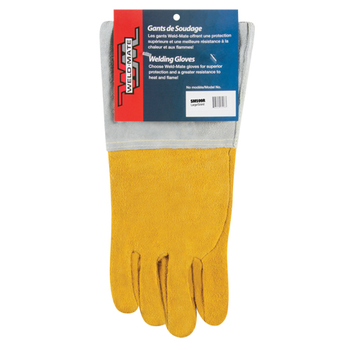 Superior Fit TIG Welding Gloves, Split Deerskin, Size Large OSI Industrial Sales