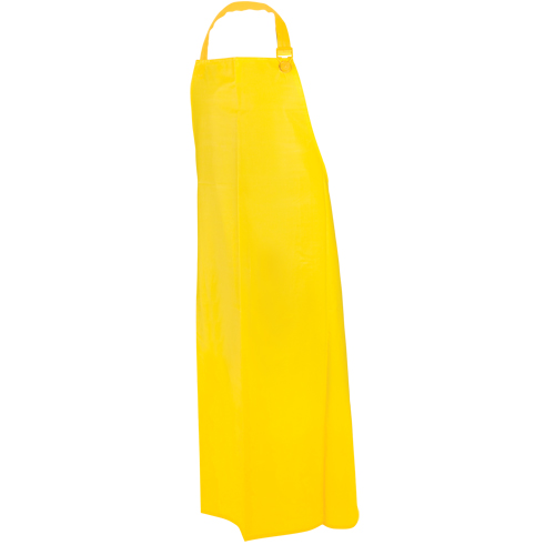 PVC Apron, PVC, Yellow, 35" W x 45" L OSI Industrial Sales