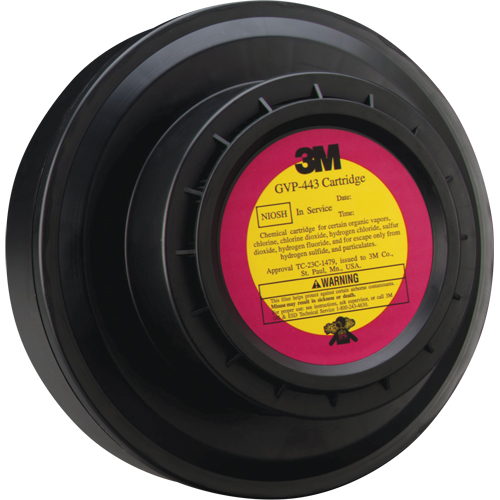 Powered Air Purifying Respirators (PAPR) Cartridge, Acid Gas/Organic Vapour, Pack of 1 OSI Industrial Sales