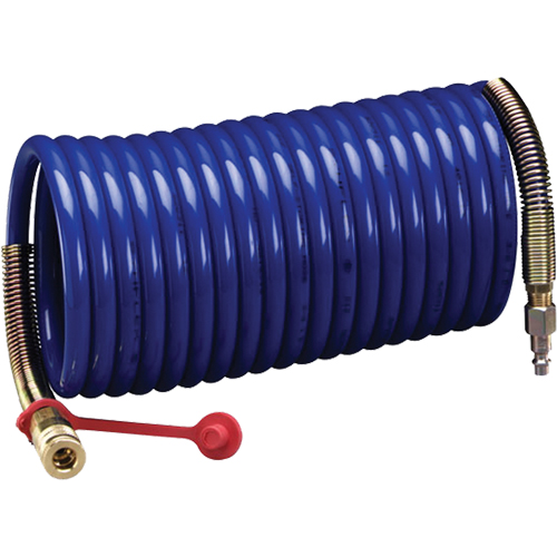 3M Series Loose Fitting Facepieces with Supplied Air-SUPPLIED AIR HOSES, Coiled High Pressure, 25' OSI Industrial Sales