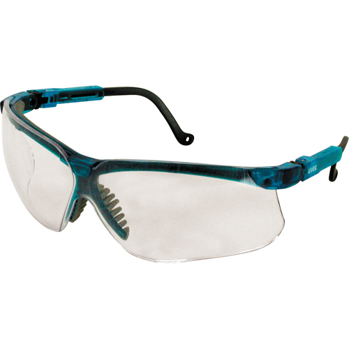 Lunettes de s&eacute;curit&eacute; Uvex Genesis, Lentille Transparent, Anti-&eacute;gratignures, R&eacute;pond ou surpasse la norme CSA Z94.3 OSI Industrial Sales