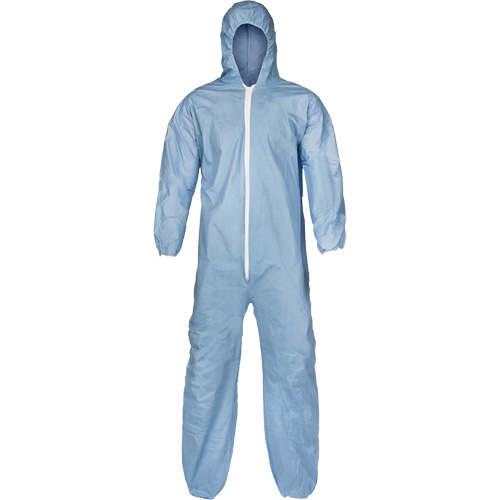 Combinaison ignifuge Pyrolon Plus 2, Petit, Bleu, Tissu ignifug&eacute; OSI Industrial Sales