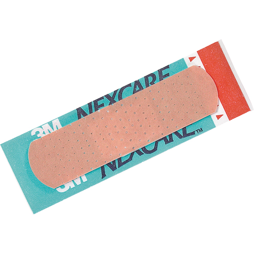 Bandages confortables Nexcare, Rectangulaire/carr&eacute;e, 3", Tissu, St&eacute;rile OSI Industrial Sales