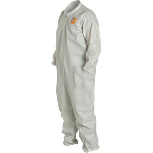 ProShield&reg; 60 Coveralls, Small, White, Microporous OSI Industrial Sales
