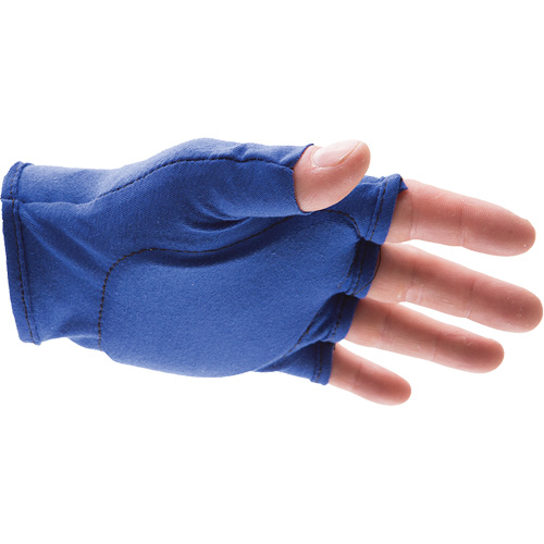 Anti-Impact Fingerless Right-Hand Glove Liner, 6/X-Small, Synthetic Palm, Slip-On Cuff OSI Industrial Sales
