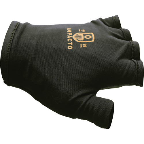 Anti-Impact Fingerless Right-Hand Glove, X-Small, Split Leather Palm, Slip-On Cuff OSI Industrial Sales
