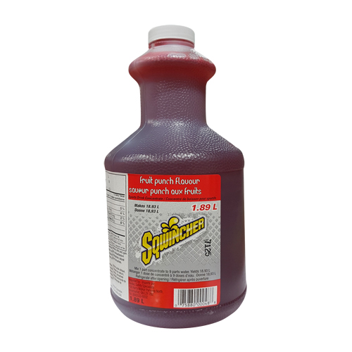 Sqwincher Boisson de r&eacute;hydratation, Concentr&eacute;, Punch aux fruits OSI Industrial Sales