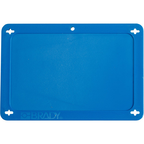 &eacute;tiquette vierge pour vanne, Plastique, 4-3/4" la x 3-1/4" h OSI Industrial Sales