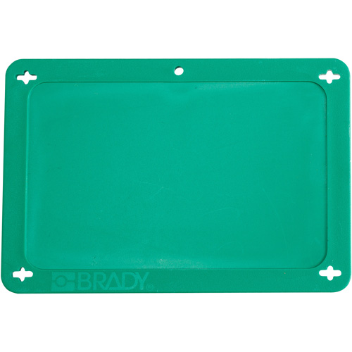 &eacute;tiquette vierge pour vanne, Plastique, 4-3/4" la x 3-1/4" h OSI Industrial Sales