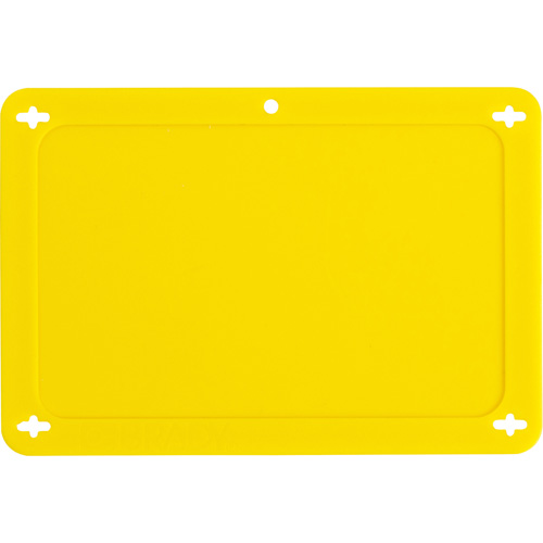 &eacute;tiquette vierge pour vanne, Plastique, 4-3/4" la x 3-1/4" h OSI Industrial Sales