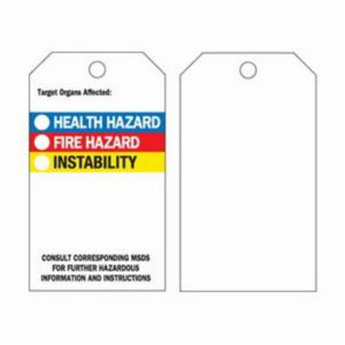 &eacute;tiquettes auto-plastifiantes du droit &agrave; l'information, Polyester, 3" la x 5-3/4" h, Anglais OSI Industrial Sales