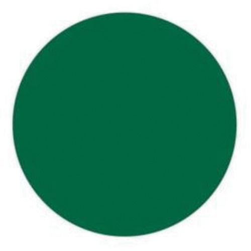 &eacute;tiquettes rondes inscriptibles, Cercle, 1,5" lo x 1,5" la, Vert OSI Industrial Sales