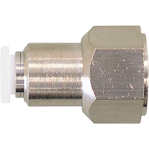 Topfit Female Threaded Y-Connector Fitting, 1/4" Dia, Polymer OSI Industrial Sales
