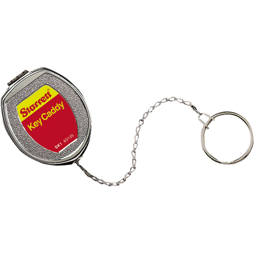 Key Caddy, Stainless Steel, 21" Cable, Belt Clip Attachment OSI Industrial Sales