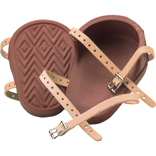Professional Heavy-Duty Knee Pad, Buckle Style, Rubber Caps, Rubber Pads OSI Industrial Sales