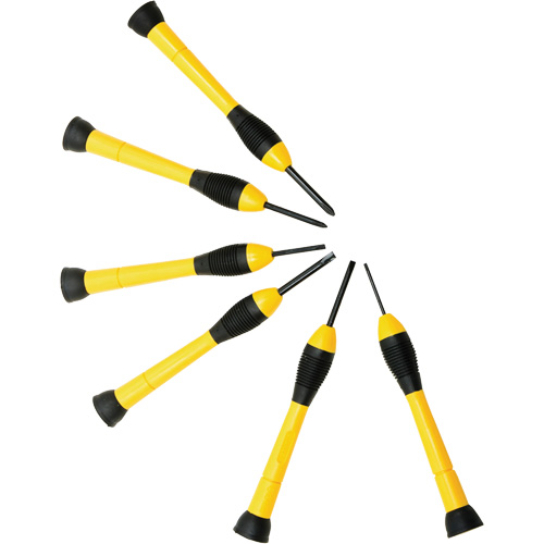 Precision Screwdriver Set, 6 Pcs. OSI Industrial Sales