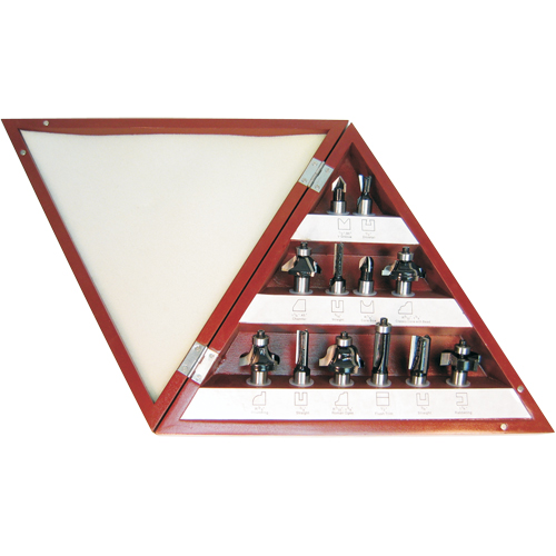 3-Flute Carbide-Tipped Router Bit Sets OSI Industrial Sales