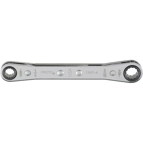 Cl&eacute; &agrave; cliquet polygonale double, 12 pans, 1/4" x 5/16", Fini Poli OSI Industrial Sales