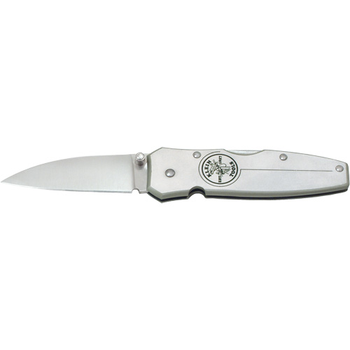 Lightweight Knife with Drop Point Blade, 2-1/4" Blade, Stainless Steel Blade, Aluminum Handle OSI Industrial Sales