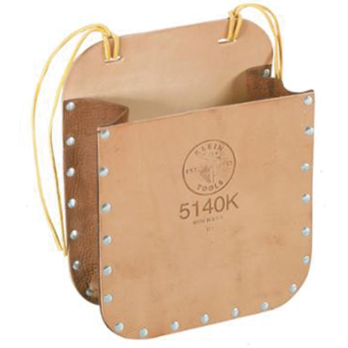 Sac d'outils avec sangle, Cuir, 1 pochettes, Brun OSI Industrial Sales