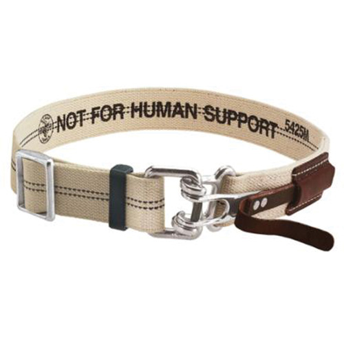 Ceinture &agrave; outils avec boucle &agrave; d&eacute;gagement rapide, Coton/Polyester, Beige OSI Industrial Sales