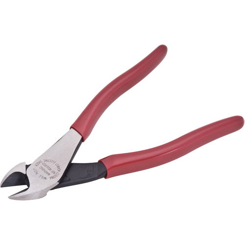 PINCE COUPANTE EN DIAG,ACTION LEVIER,TETE ANGULR, 8-1/16" lo OSI Industrial Sales